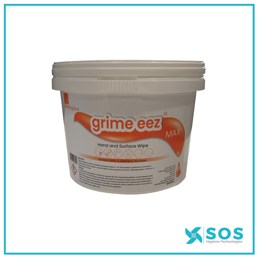 Allied Grime-eez Max Wipes - 150 wipes