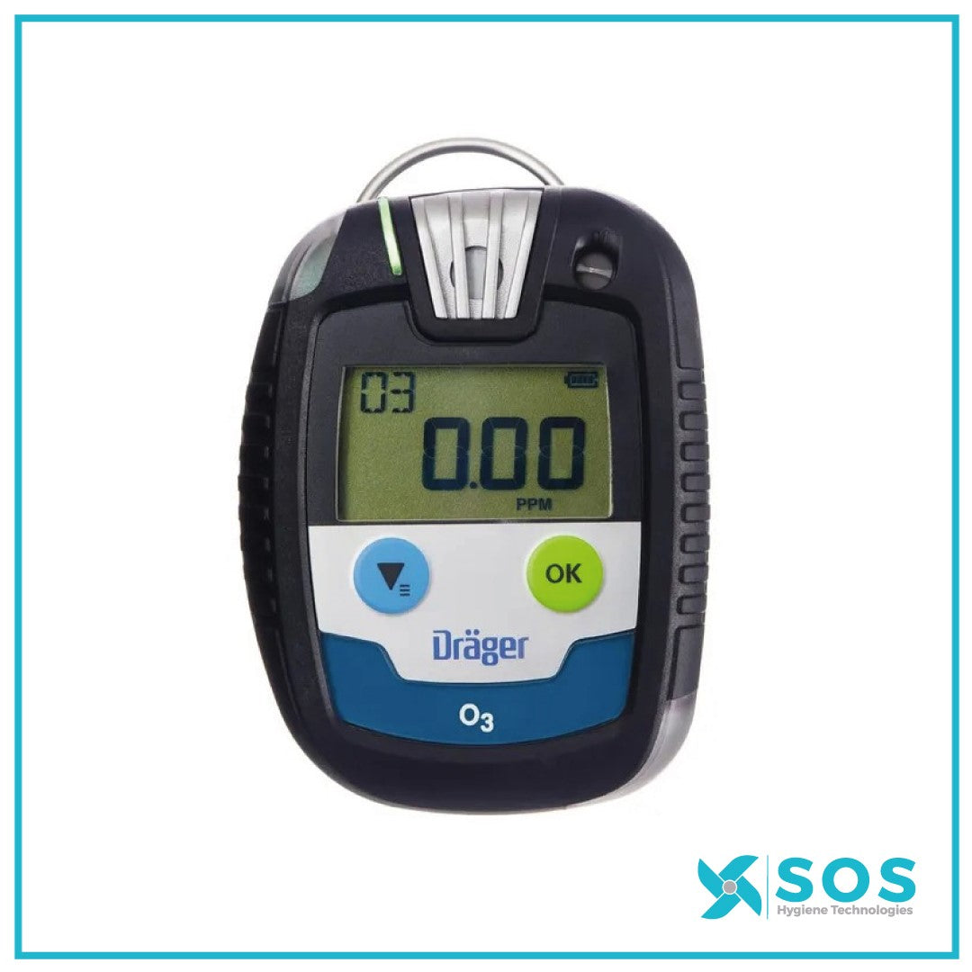 Drager PAC 8000 Handheld Ozone sensor monitor