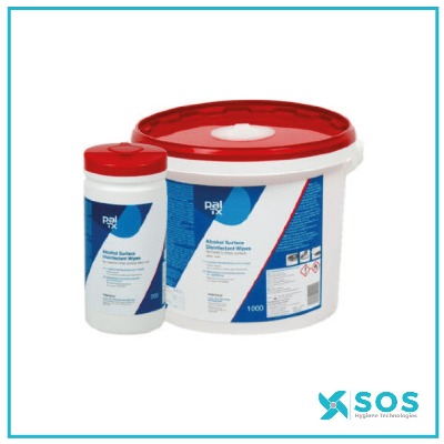 PAL TX - Alcohol Disinfectant Wipes Tub  2024