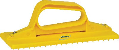 Vikan 55106 Pad holder Hand model, 230 mm Yellow