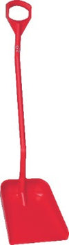 Vikan 56013 Ergonomic shovel, 380 x 340 x 90 mm, 1310 mm Red