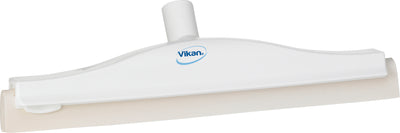 Vikan 77623 Revolving Neck Floor squeegee w/Replacement Cassette, 400mm White