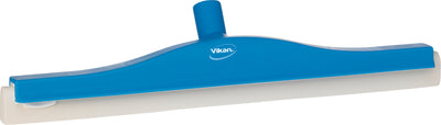 Vikan-77633- Revolving Neck Floor squeegee w/Replacement Cassette, 500mm Blue