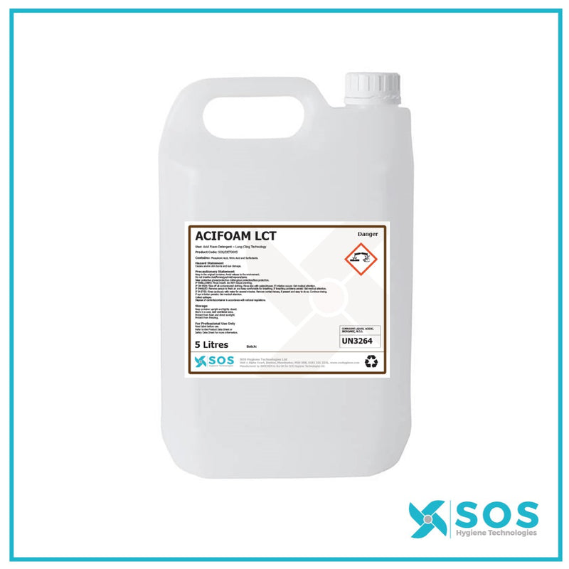 ACIFOAM LCT Acid Detergent 20L for food and beverage