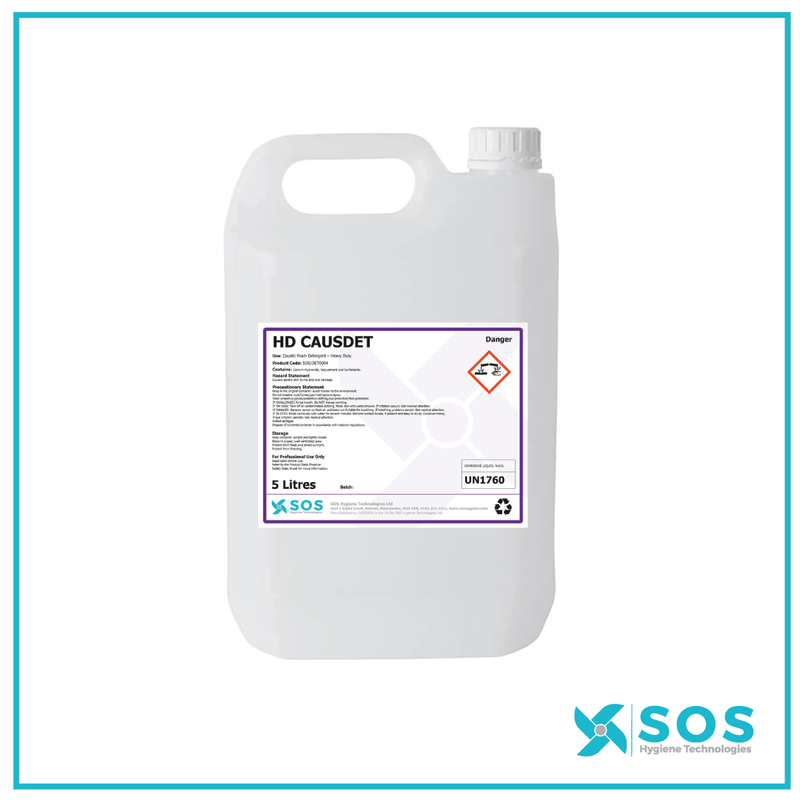 HD CAUSDET Caustic Detergent 20L for food and beverage