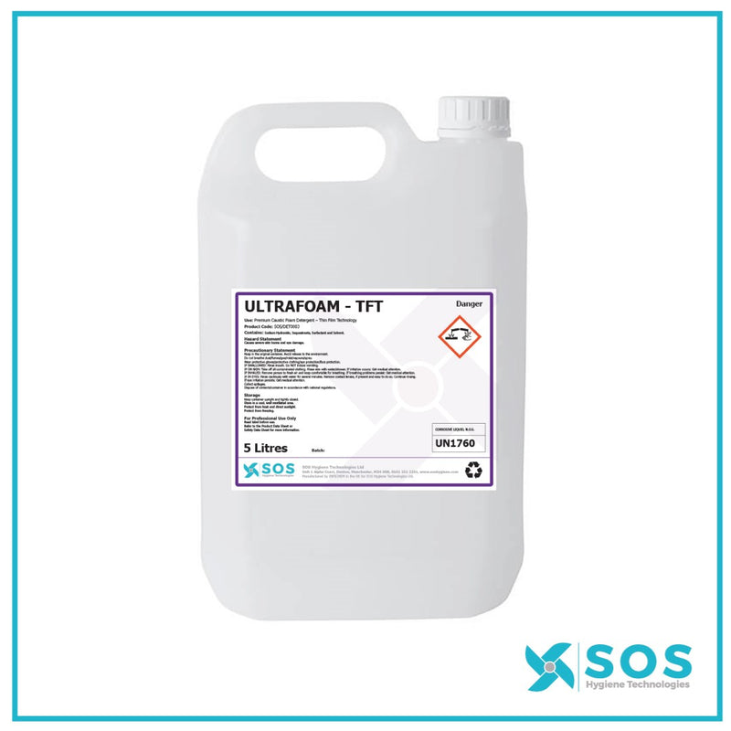 ULTRAFOAM TFT Caustic Detergent 20L for food and beverage