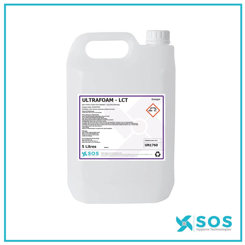 ULTRAFOAM LCT Caustic Detergent 20L for food and beverage