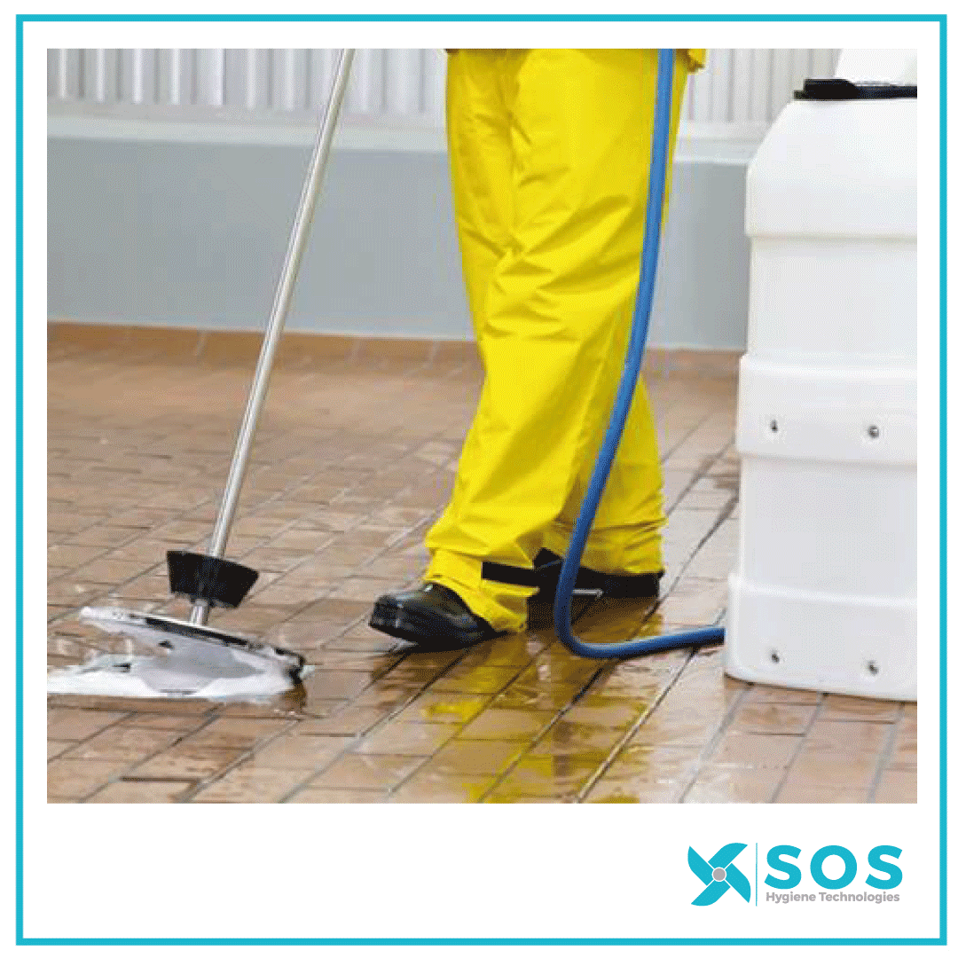 FOAMING DRAINS FOR IMPROVED SANITATION