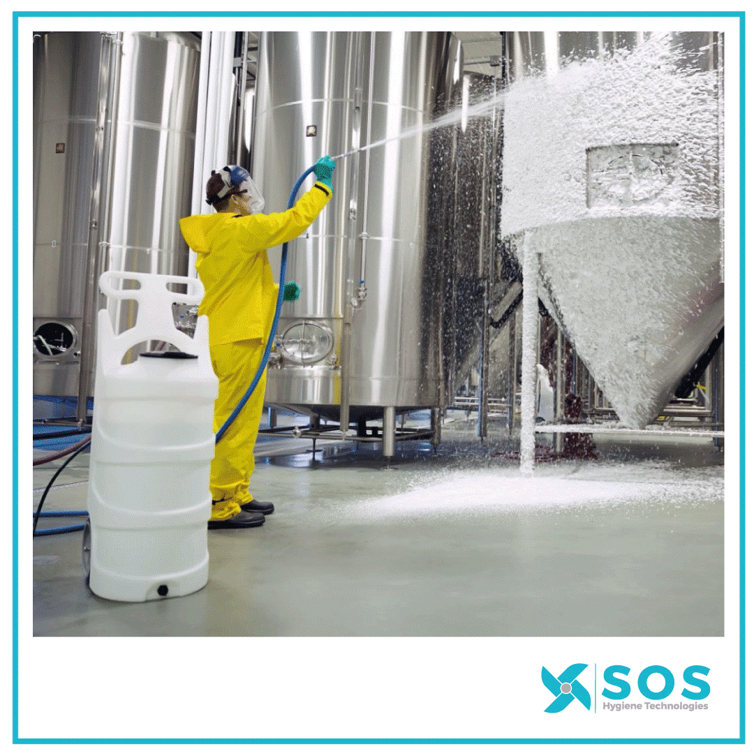 DEMA Foaming unit for Cleaning and Disinfection in the food industry