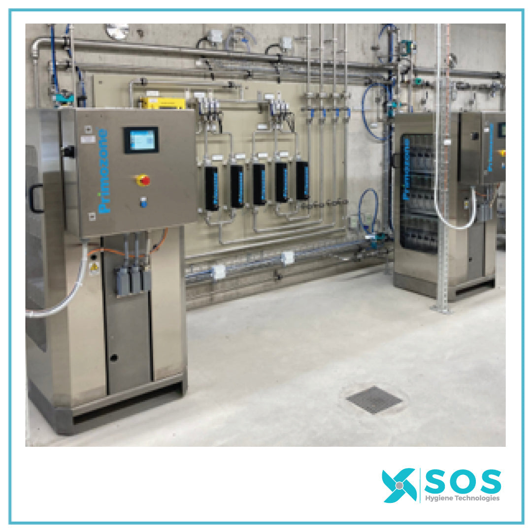 Primozone Micropollutant removal ozone plant