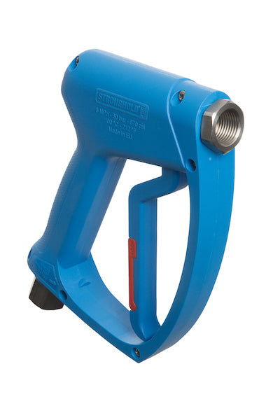 Stronghold 450 wash gun with fixed outlet in BLUE