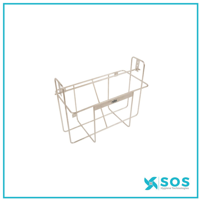 NITA Stainless Steel Lockable Wall Rack - Available in Single or Double