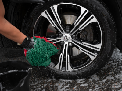 Vikan - 691252 - Microfibre Washing Glove, Double sided, 300mm x 230mm