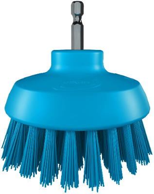 Vikan - 8700 - HyDrive Round Brush, Ø90mm, Very Hard