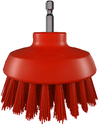Vikan - 8700 - HyDrive Round Brush, Ø90mm, Very Hard