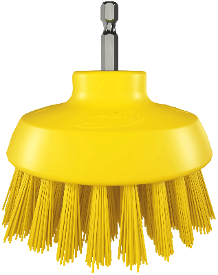 Vikan - 8700 - HyDrive Round Brush, Ø90mm, Very Hard