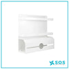 APGLMWH - Apron &amp; Glove Holder - White