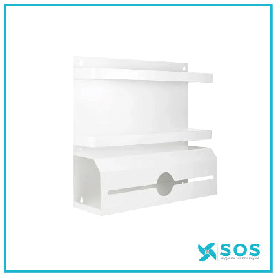 APGLMWH - Apron &amp; Glove Holder - White