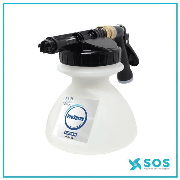 DEMA ProFoam & ProSpray Hose-End Dispensers - SOS Hygiene