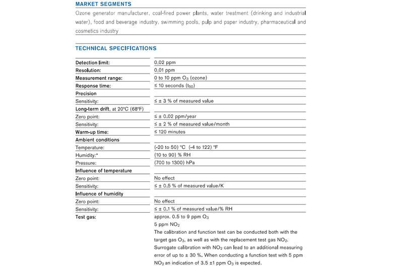 Dräger PAC 8000 Ozone Gas Detector