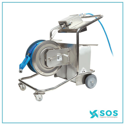 NITA Q2 MOBILE HOSE REEL CHEMCIAL TROLLEY