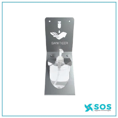 Bottle Shelf - PL02MSS - 500ml Silver Metal