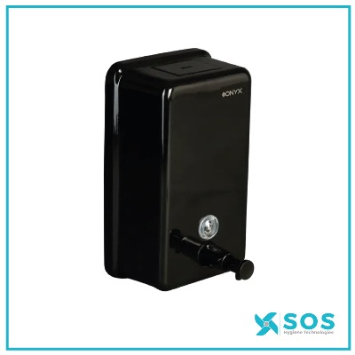 PL23ONX - Vertical Soap Dispenser, 1.2 Litres, Black