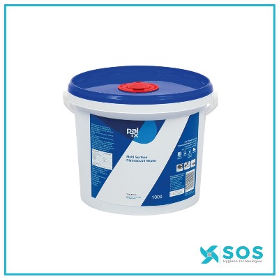 PAL TX - Multi-Purpose Sanitizing Surface Wipes White 1000 Bucket