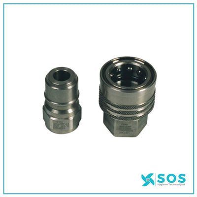 Stronghold 60 Couplings – High Pressure Quick Release Couplings for Industrial Washdown Systems