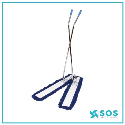 Vikan - V Sweeper Comp - V Sweeper complete with Frame &amp; Heads (1)