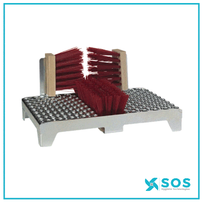 Vikan - 0810 - Boot cleaner, 460 mm, Hard, Wood