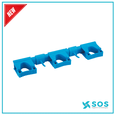 Vikan Wall Bracket - 1011 - Hygienic Hi-Flex Wall Bracket System, 420mm