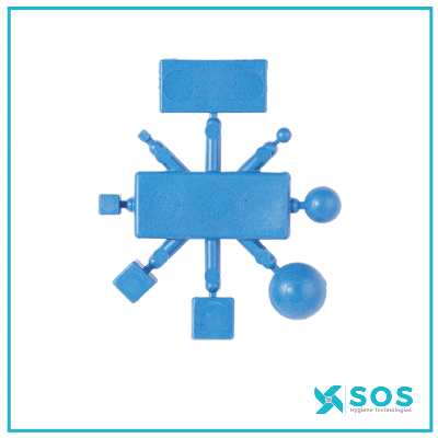 Vikan - 11113 - Kit for Metal Detection, 55mm, Blue