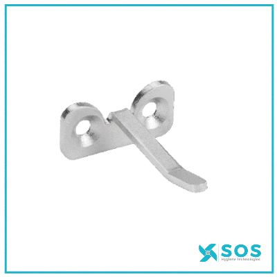 Vikan - 1137 - Hook with 2 Screw Holes, H20mm x W40mm