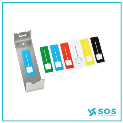 Vikan - 1204 - Shadow Bracket for (5662x and 5665x) Upright & Closeable Dustpan Set, H161mm x W50mm