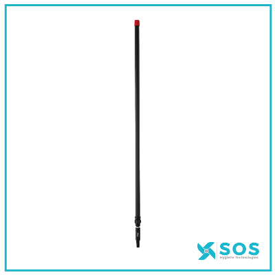 VIKAN - 297552 - Aluminium Telescopic Handle, 1575 - 2780mm, Ø32mm, Black