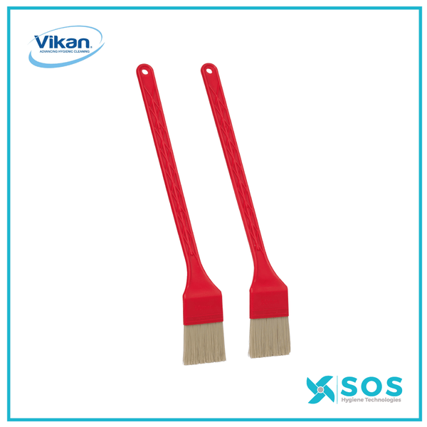 Vikan - 3002 - Toaster Brush, 2 pcs, 395mm, Medium - SOS Hygiene