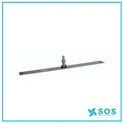 Vikan - 370700 - Superior Mop Frame, Hook &amp; Loop, 120cm, Black