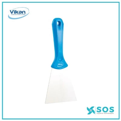 Vikan - 4011 - Stainless Steel Scraper with Threaded Handle, 100mm