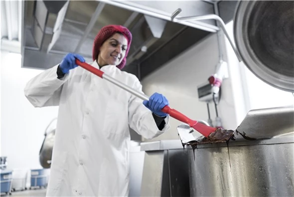 Vikan 40123 Nylon Scraper with Threaded Handle, 100mm