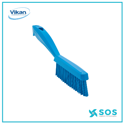 Vikan - 4195 - Narrow Hand Brush with Short Handle, 300mm, Very Hard