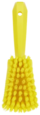Vikan 30886 Small Utility Brush- Medium, Yellow