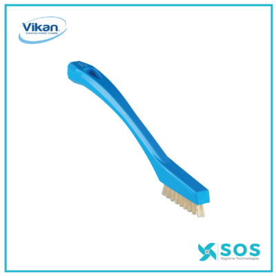 Vikan - 44023 - Detail Brush with Heat Resistant Filaments, 205mm Very Hard
