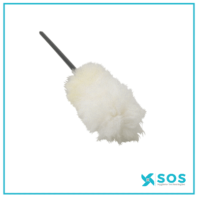 Vikan - 454210 - Wool Duster, 710 - 1090mm, Ø17mm, Grey