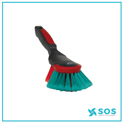 VIKAN - 524652 - Vehicle Hand Brush, 320mm, Soft/Split, Black