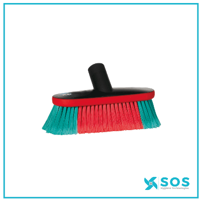 VIKAN - 526952 - Vehicle Cleaning Brush, W/Fed, 225mm, Soft/Split, Black