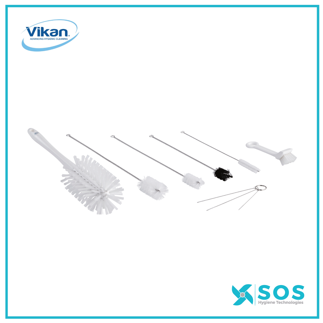 Vikan - 53575 - Brush Kit F/Softice Machines, White
