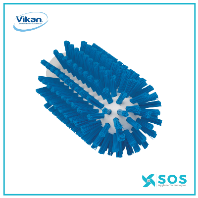 Vikan - 538063 - Pipe Cleaning Brush F/Handle, ø63mm, Hard