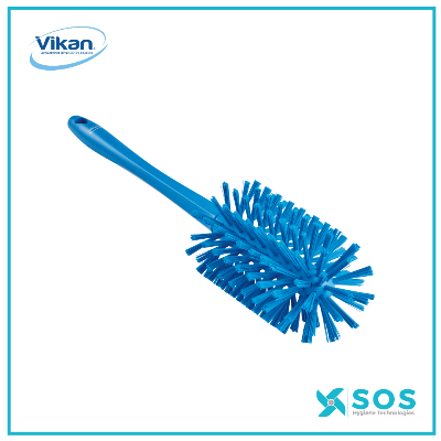 Vikan - 538190 - Pipe Brush W/Handle, One Piece, ⌀90mm, Medium/Hard