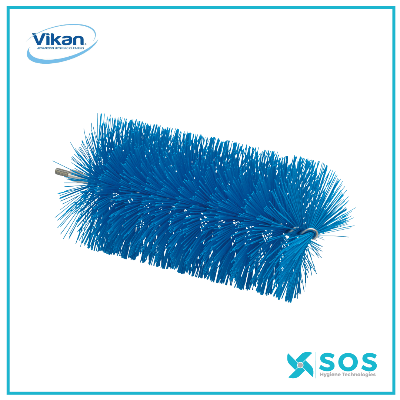 Vikan - 538190 - Pipe Brush W/Handle, One Piece, ⌀90mm, Medium/Hard